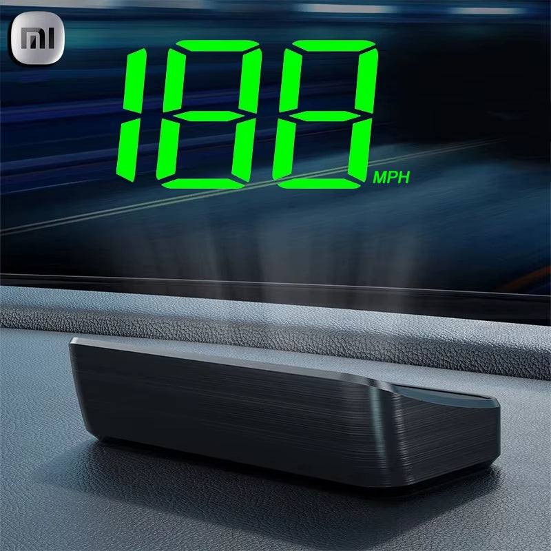 Xiaomi Car Speedometer HUD Head up Display Digital Speed Meter Windshield Projector Vehicles Truck Auto Electronics Accessories