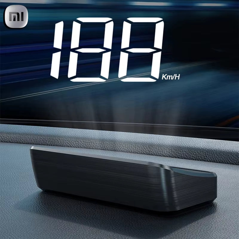 Xiaomi Car Speedometer HUD Head up Display Digital Speed Meter Windshield Projector Vehicles Truck Auto Electronics Accessories